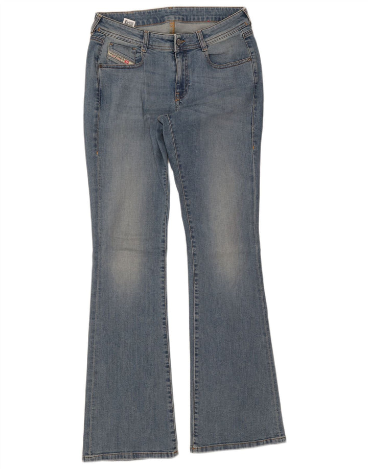Diesel Damen Schlagjeans W29 L33 Blaue Baumwolle