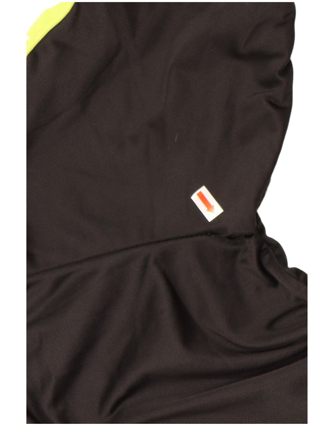 KAPPA Jungen-Trainingsanzugoberteil mit Grafik, 15–16 Jahre, Schwarz, Farbblock