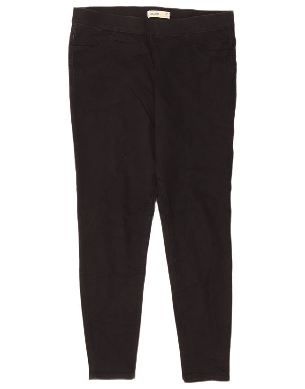 MARKS & SPENCER Damen Jegging-Jeans UK 14 Large W32 L26 Schwarze Baumwolle