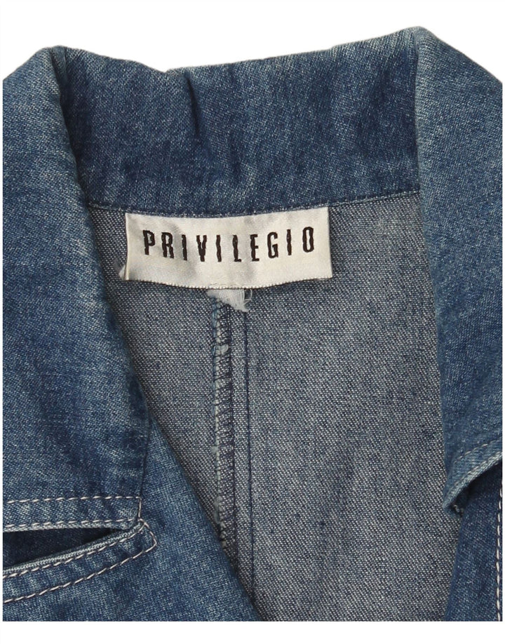 Privilegio Damen Jeanskleid UK 14 Mittelblau