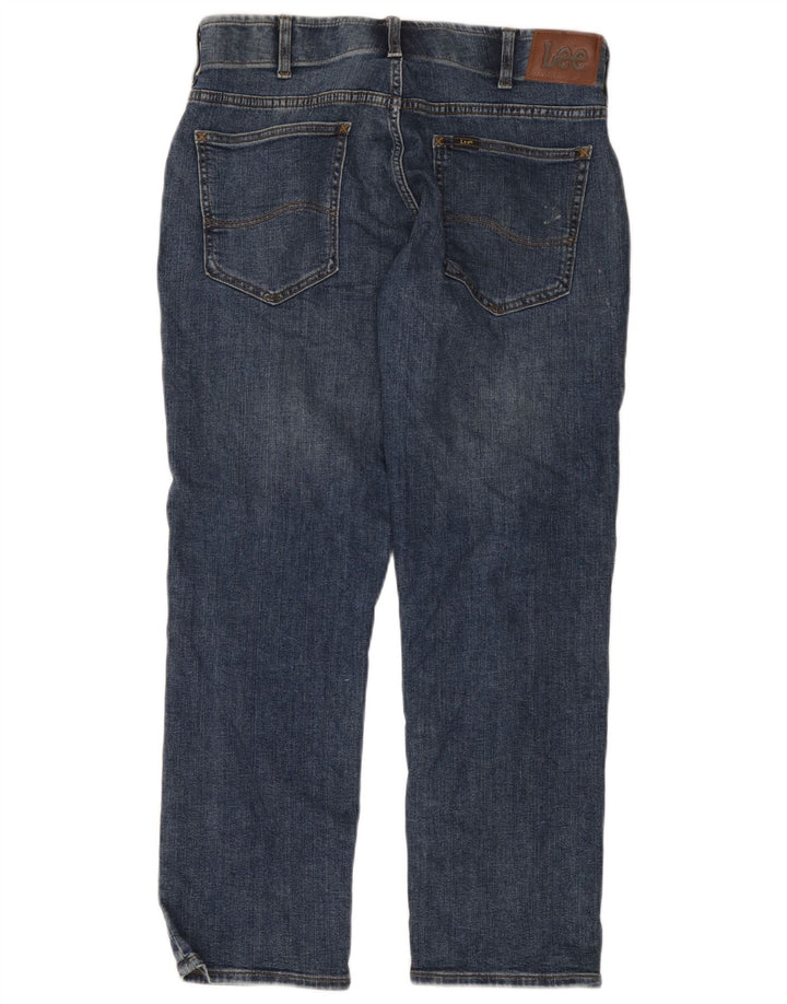 Lee Herren-Jeans mit normaler Passform, gerade Passform, W34, L29, Blau, Baumwolle