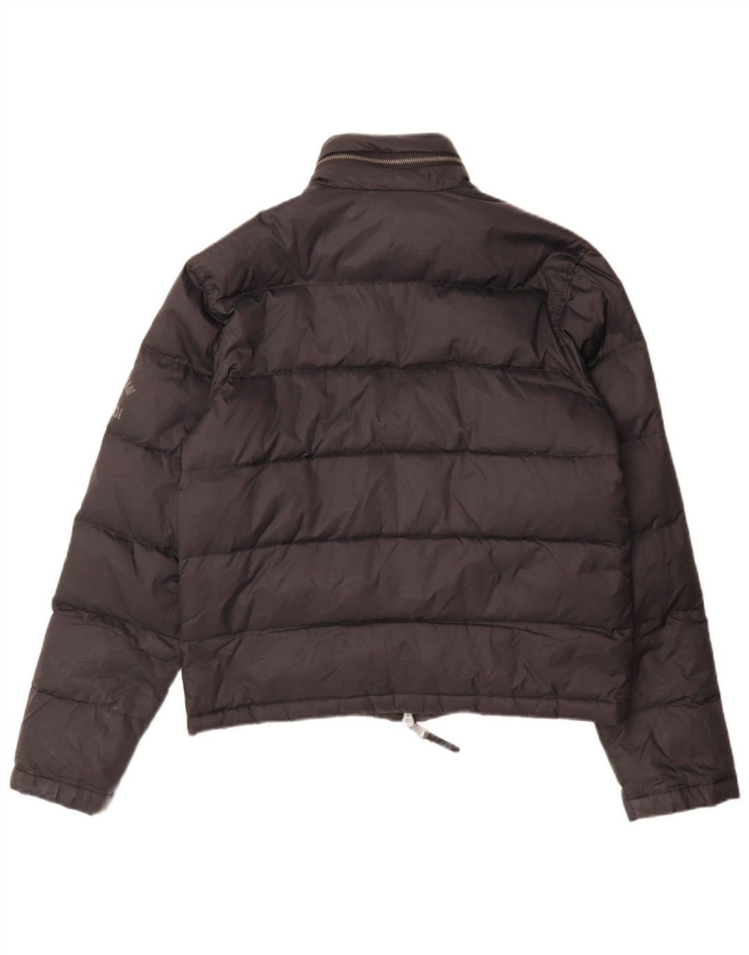 Calvin Klein Jeans Herren-Jacke mit Kapuze, gepolstert, Größe 38, mittelschwarz, Polyamid