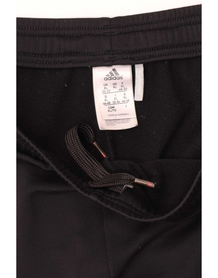 Adidas Damen Trainingshose UK 20/22 XL Schwarz Polyester