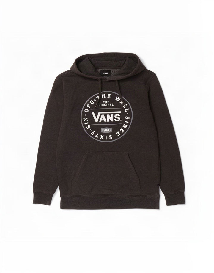 Vans Herren-Kapuzenpullover mit Grafik, Größe S, Grau, Baumwolle