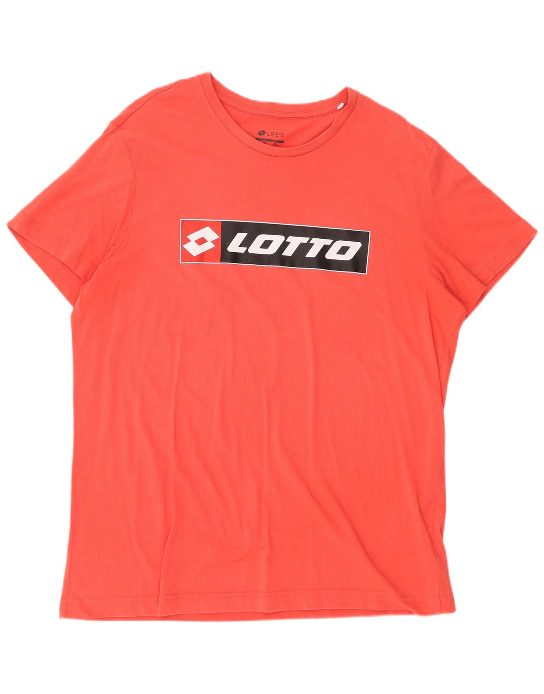 LOTTO Herren Grafik T-Shirt Top 2XL Rot