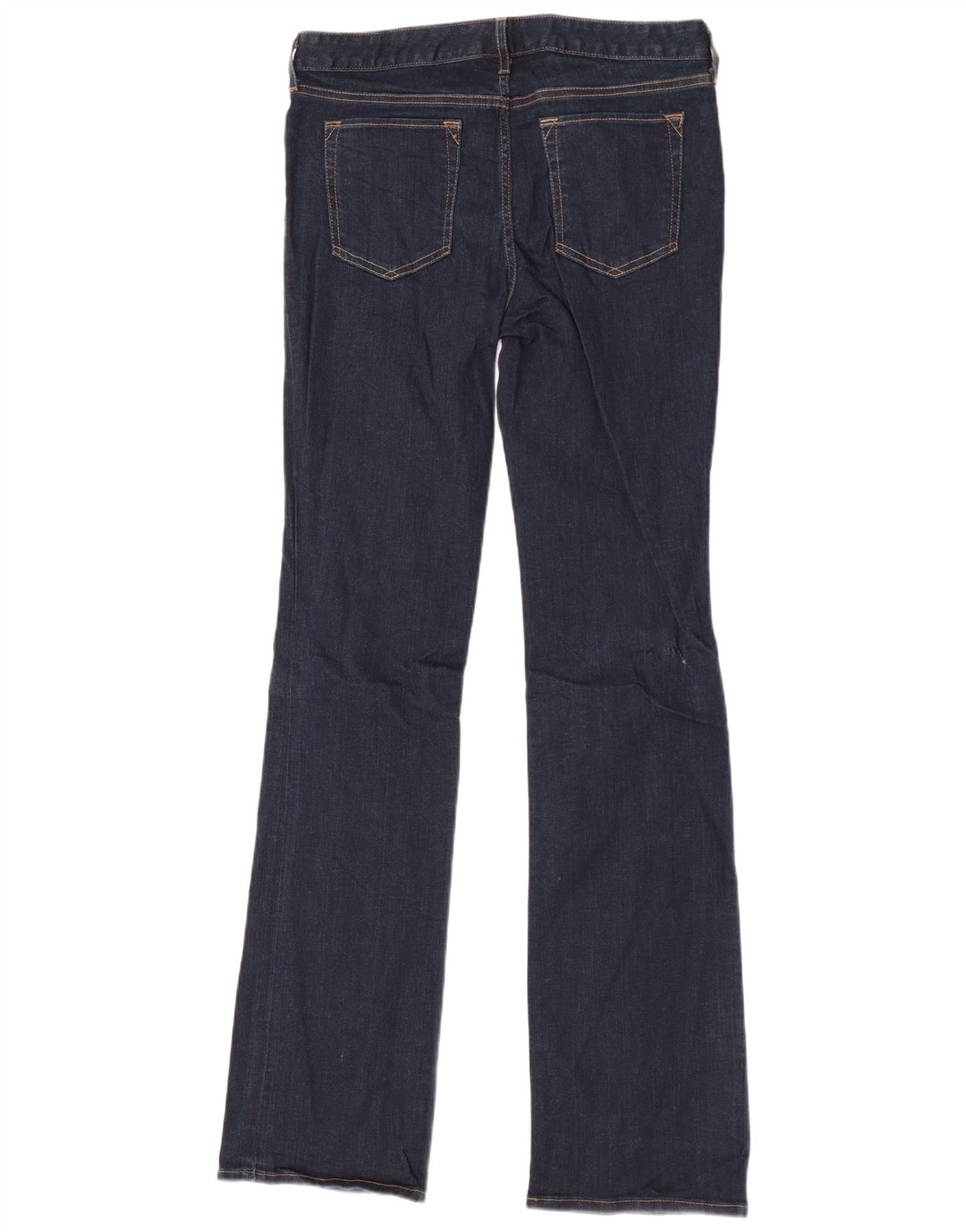 Eddie Bauer Damen Straight Bootcut Jeans US 10 Large W32 L36 Blaue Baumwolle