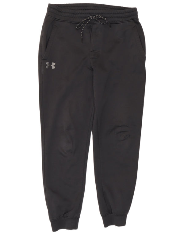 Under Armour Mens Tracksuit Trousers Joggers Large Black Polyester