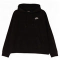 Nike Damen Kapuzenpullover UK 14 Mittelschwarze Baumwolle