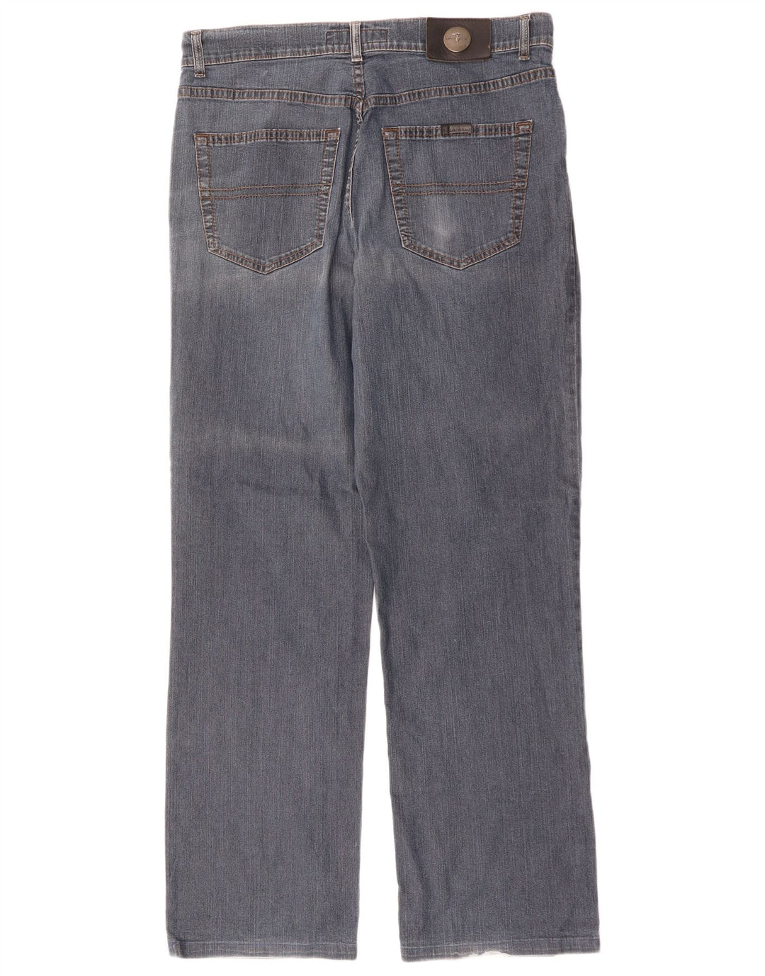 Trussardi Herren Straight Jeans IT 49 Medium W33 L30 Blaue Baumwolle