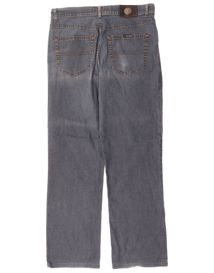 Trussardi Herren Straight Jeans IT 49 Medium W33 L30 Blaue Baumwolle
