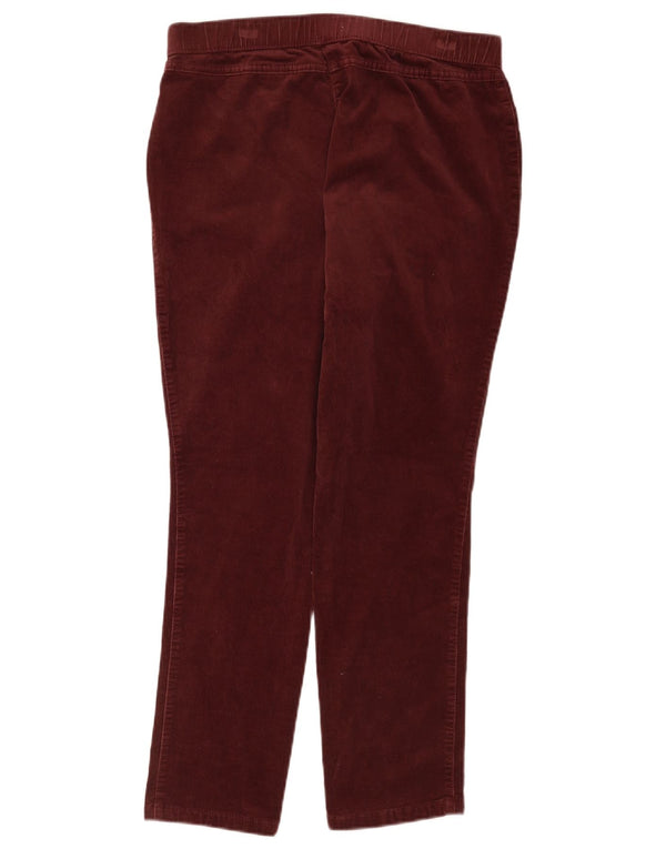 Marks & Spencer Damen Cordhose UK 14 Large W34 L26 Burgund