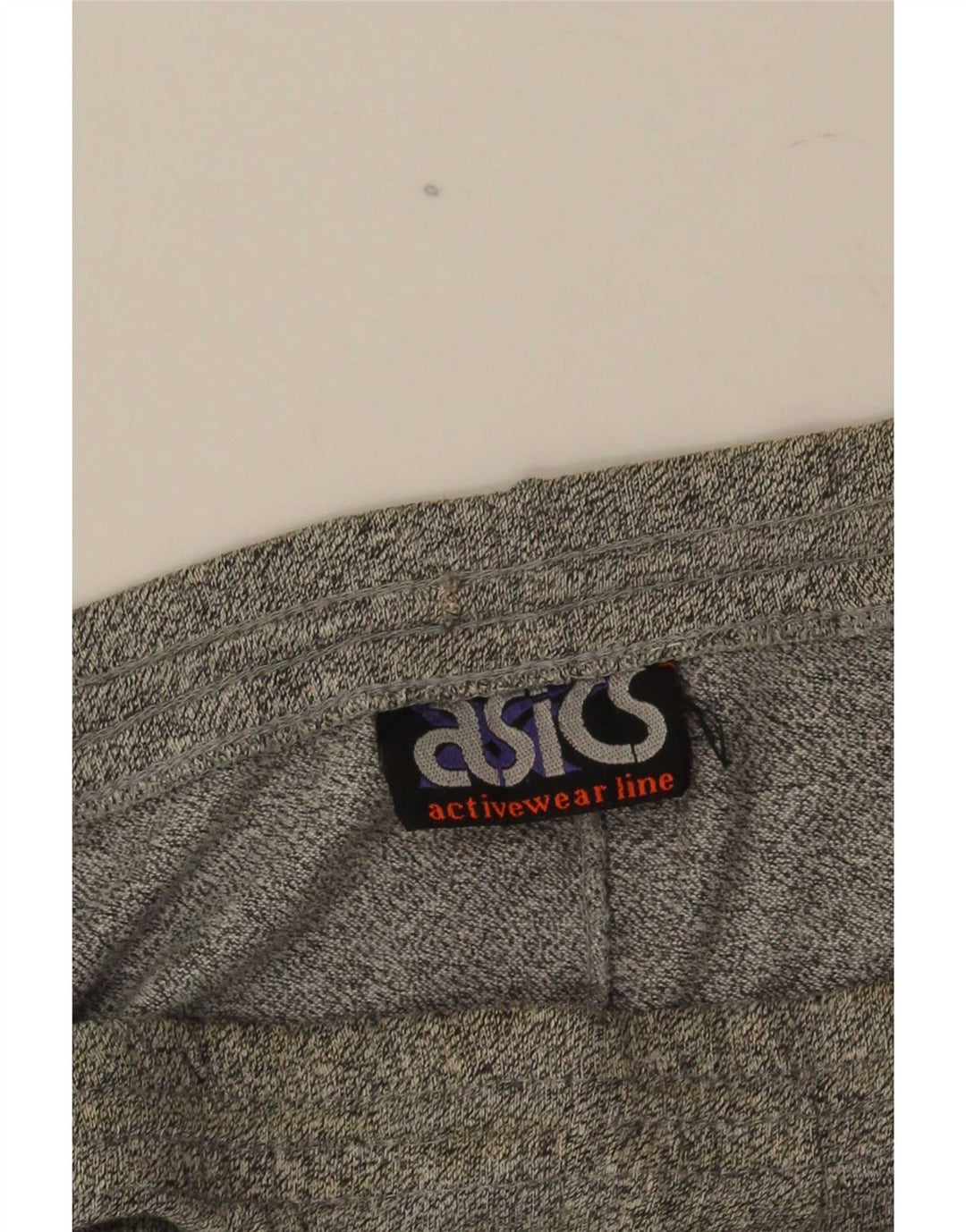 Asics Herren Grafik-Sportshorts, groß, graue Farbblock-Baumwolle