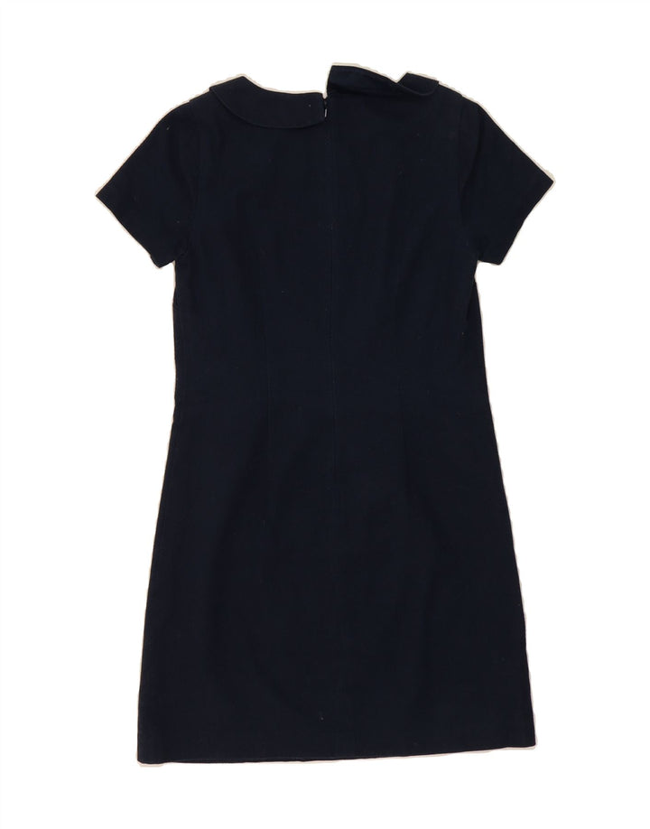 BODEN Womens Shift Dress UK 8 Small  Navy Blue Cotton Vintage Boden and Second-Hand Boden from Messina Hembry 