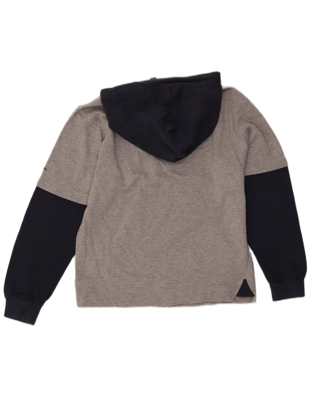 Champion Herren-Kapuzenpullover „Alabama Graphic“, Größe S, Grau, Colourblock-Baumwolle