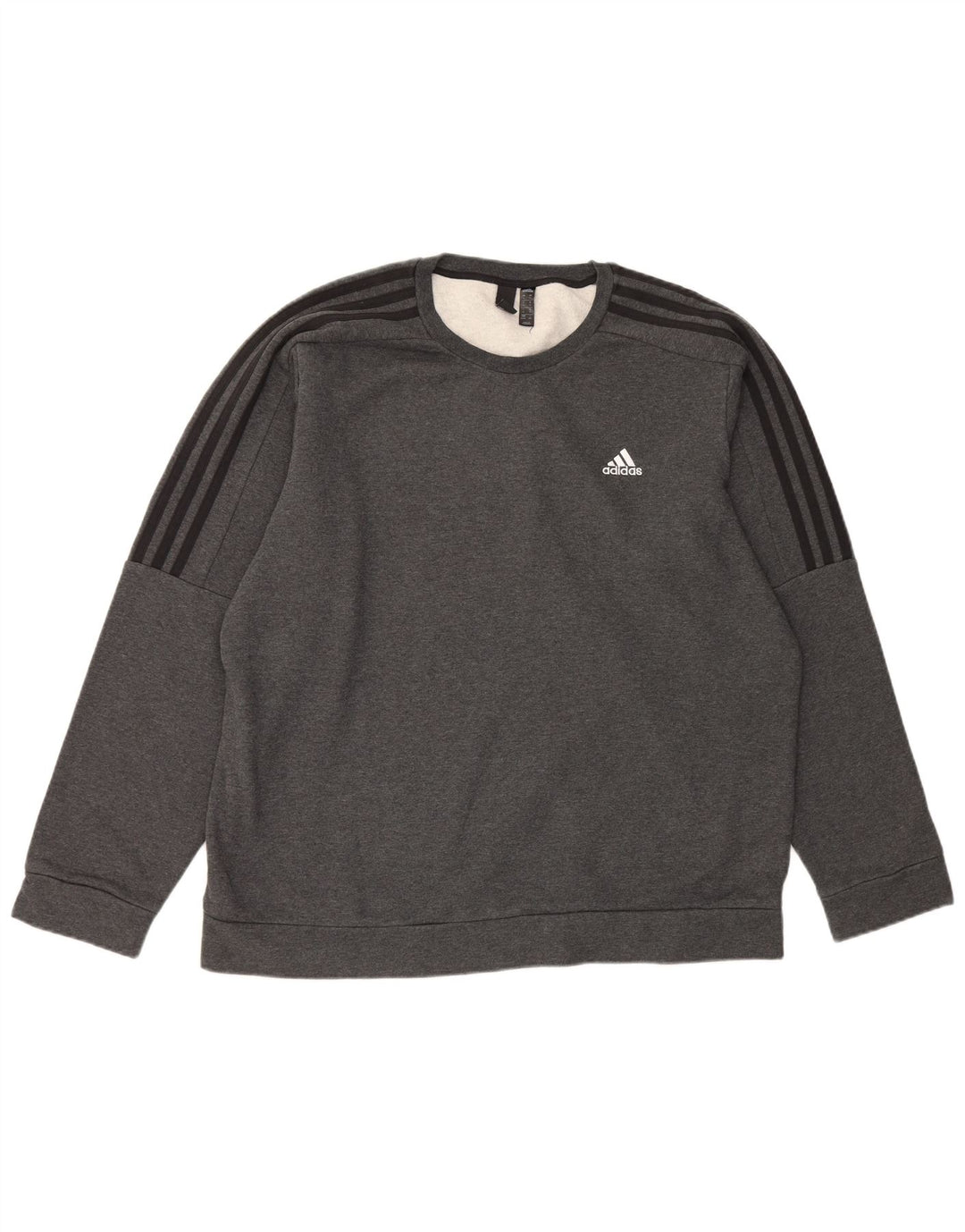 Adidas Herren Sweatshirt Pullover XL Grau Baumwolle
