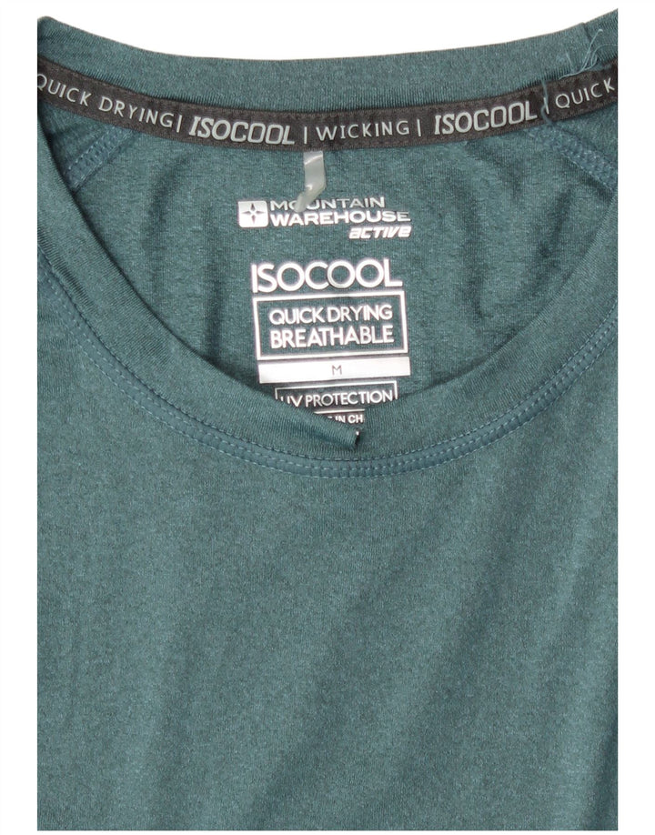 Mountain Warehouse Herren-T-Shirt-Oberteil Mittelblau