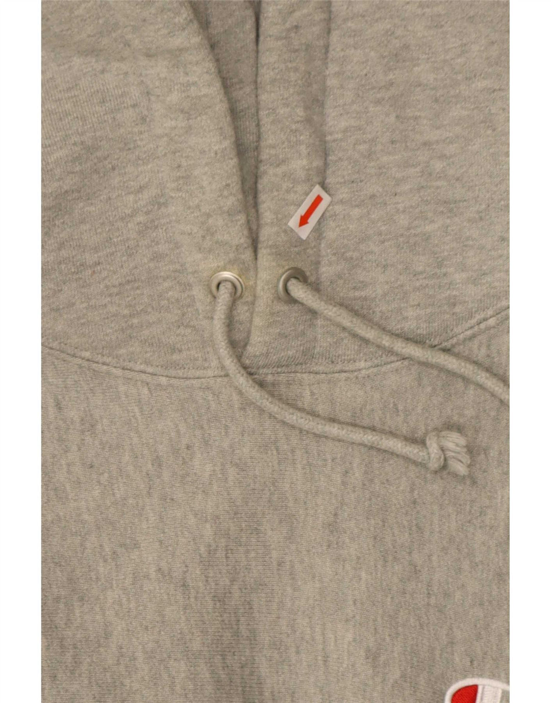 Champion Reverse Weave Hoodie-Pullover für Herren aus mittelgrau gefleckter Baumwolle