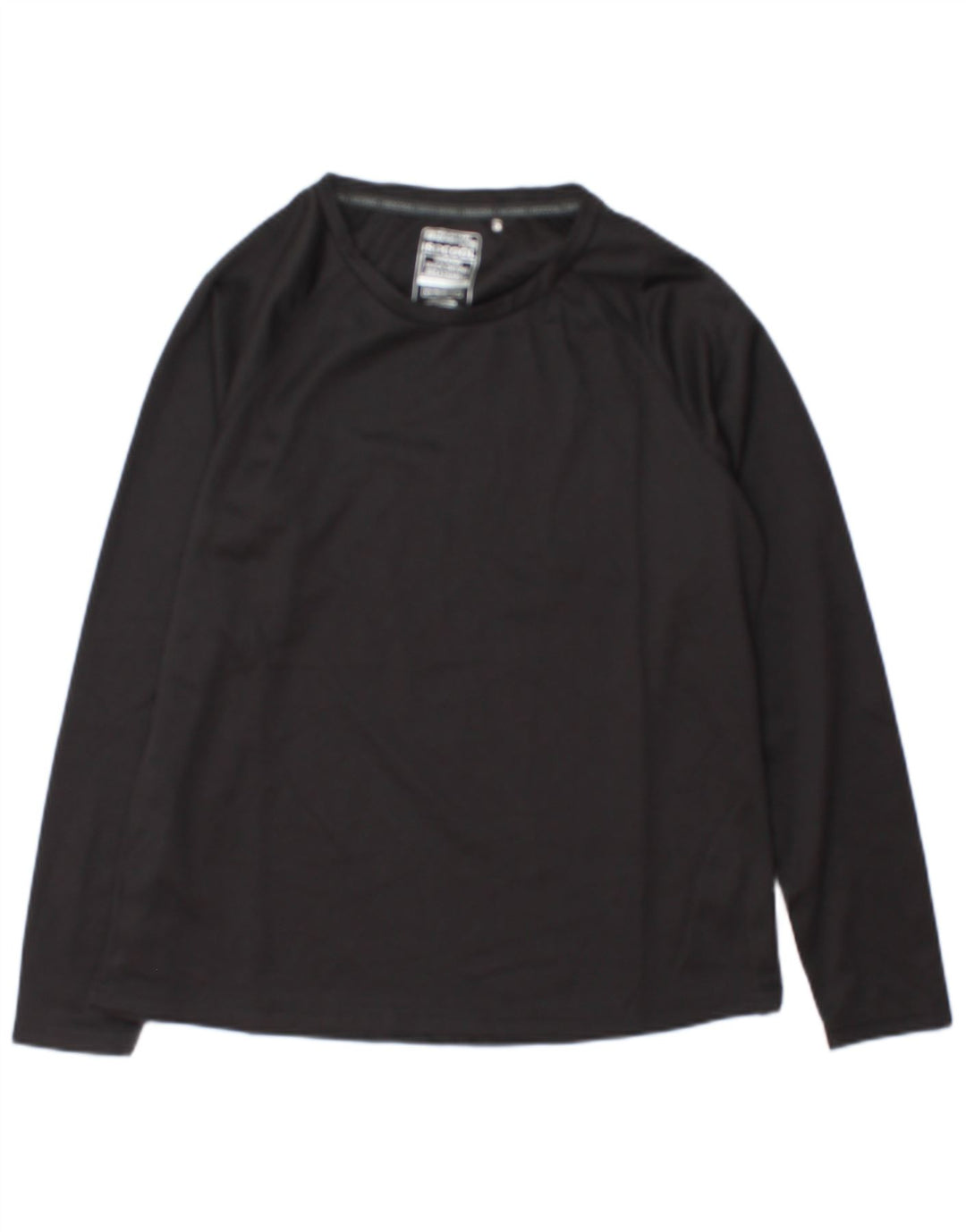 Mountain Warehouse Herren-Oberteil, langärmlig, UK 14, Größe L, Schwarz, Polyester