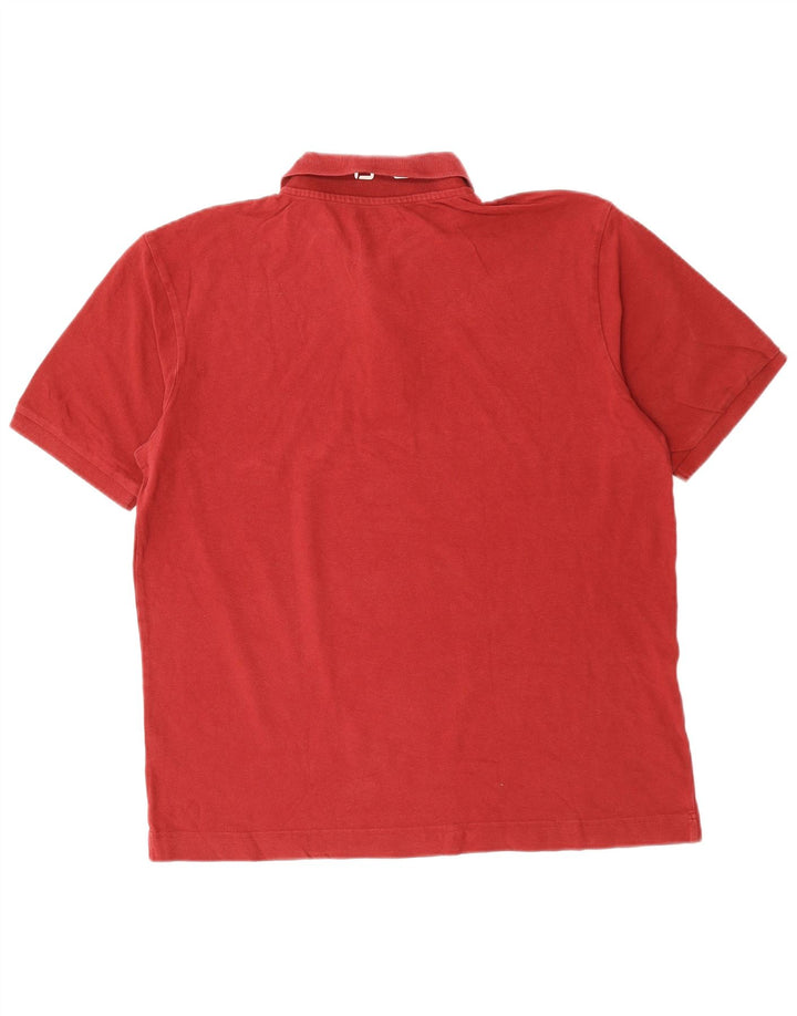KAPPA Herren Poloshirt XL Rot Baumwolle