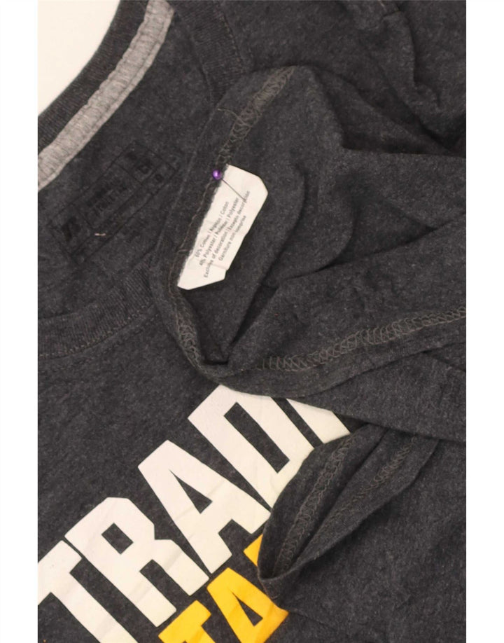 Russell Athletic Herren-T-Shirt mit Grafik, Größe S, Grau, Baumwolle