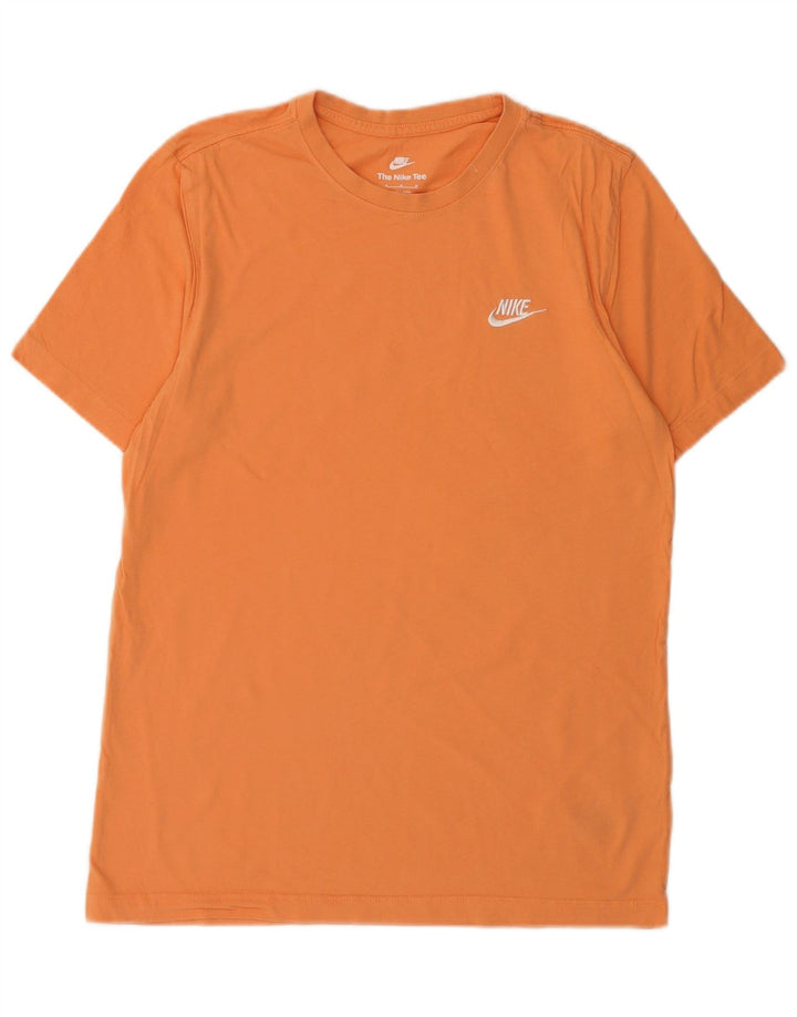 Nike Herren-T-Shirt aus mitteloranger Baumwolle