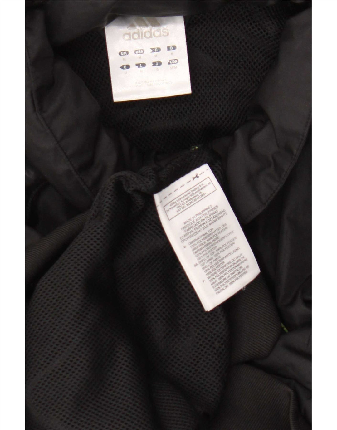 Adidas Herren-Trainingsanzug mit grafischem Oberteil, Mittelschwarzes Polyester