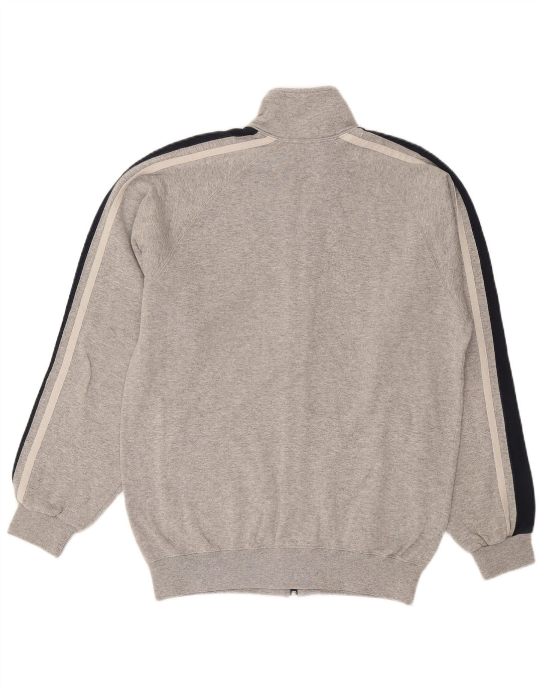 Champion Herren-Trainingsanzug-Oberjacke aus mittelgrauer Colourblock-Baumwolle