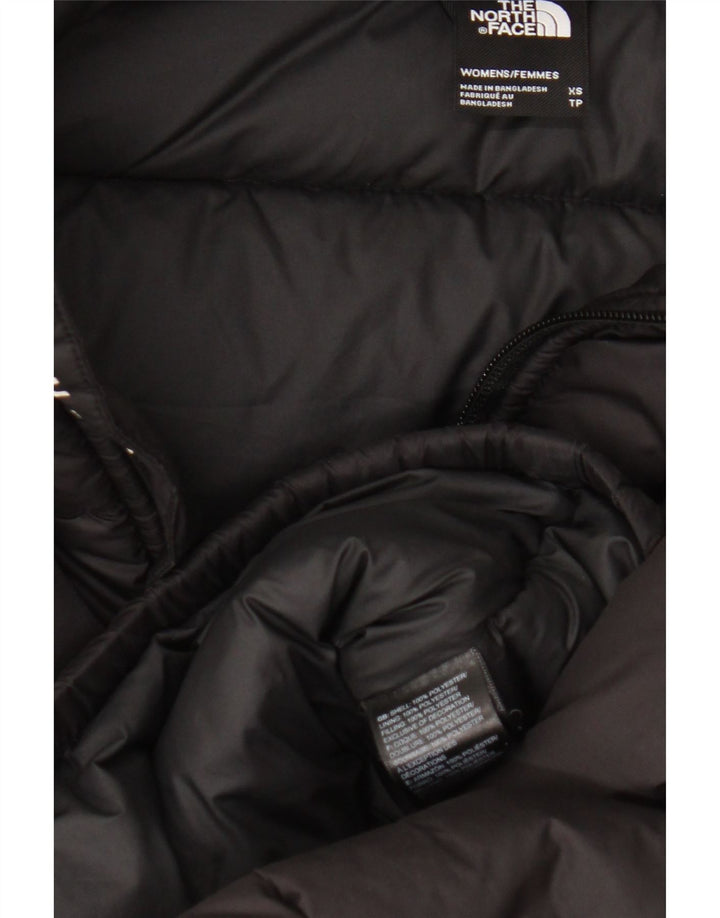 The North Face Damen Übergroße wattierte Jacke UK 6 XS Schwarz Polyester