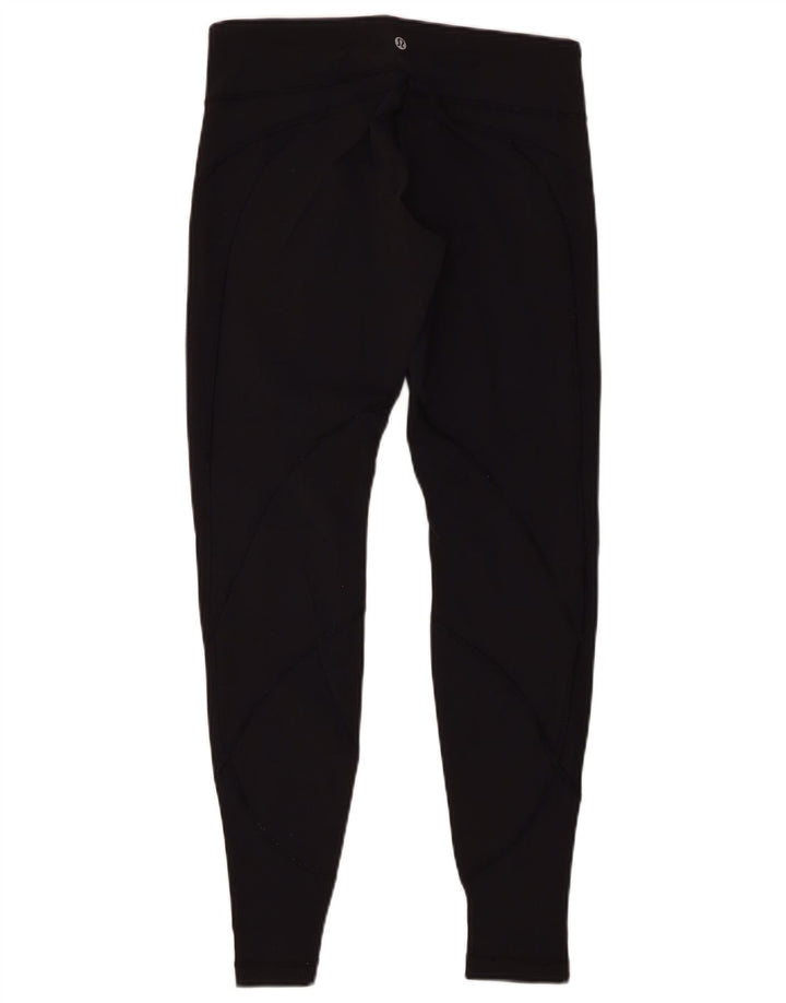 Lululemon Damen Leggings US 8 Medium Schwarz