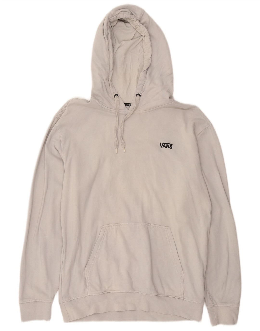 Vans Herren Kapuzenpullover aus mittelgrauer Baumwolle