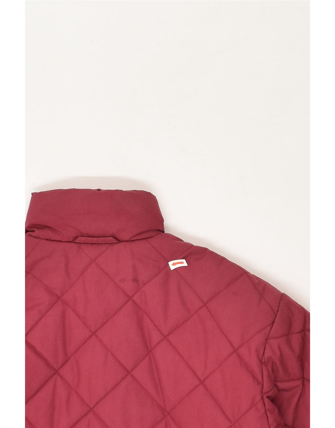 FILA Boys Quilted Jacket 7-8 Years Burgundy Cotton | Vintage Fila | Thrift | Second-Hand Fila | Used Clothing | Messina Hembry 