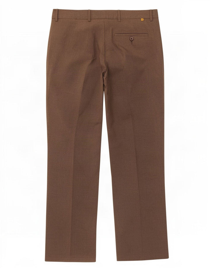 Farah Gerade Herren-Chinohose W36 L31 Braunes Polyester