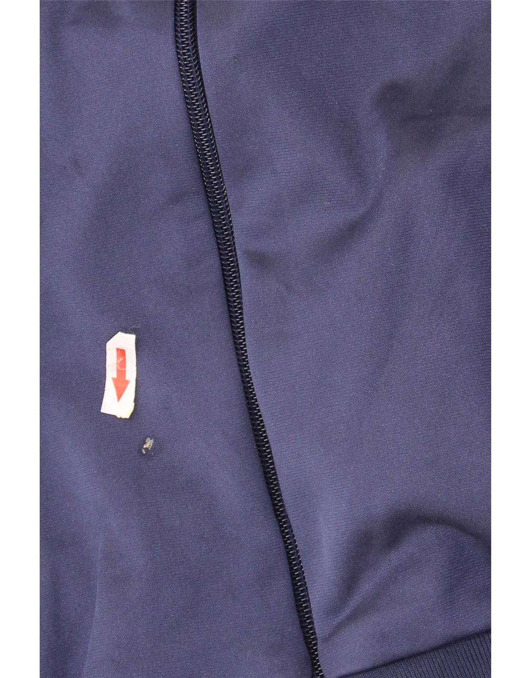 Asics Herren-Trainingsanzug mit grafischem Oberteil, groß, Marineblau, Farbblock