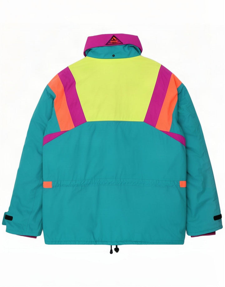 Aesse Herren Skijacke UK 42 XL Blau Colourblock Polyamid