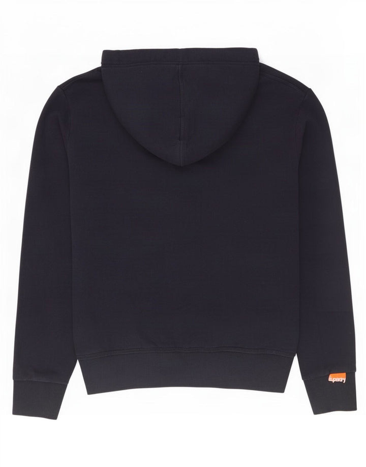 Superdry Herren Kapuzenpullover, Größe L, Marineblau