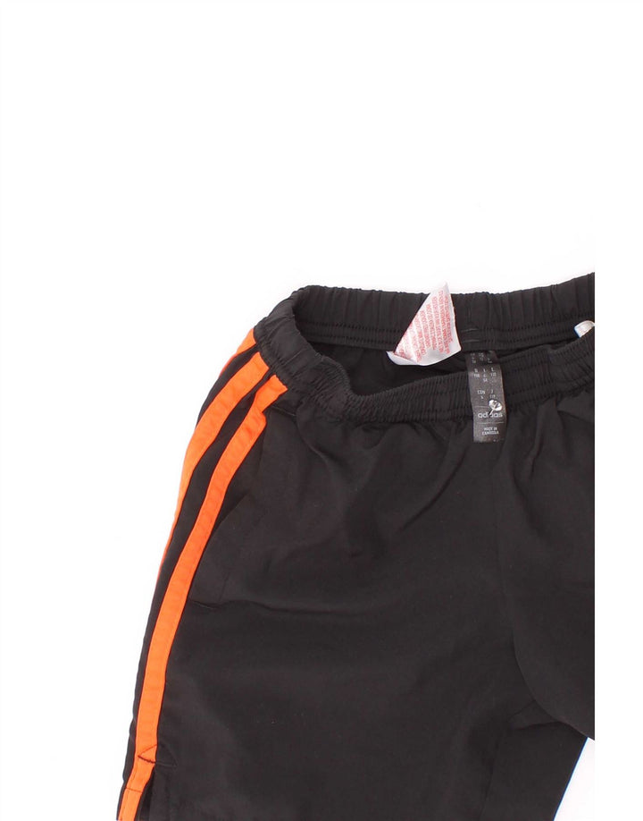 Adidas Jungen Aeroready Sportshorts 4–5 Jahre, schwarzes Polyester