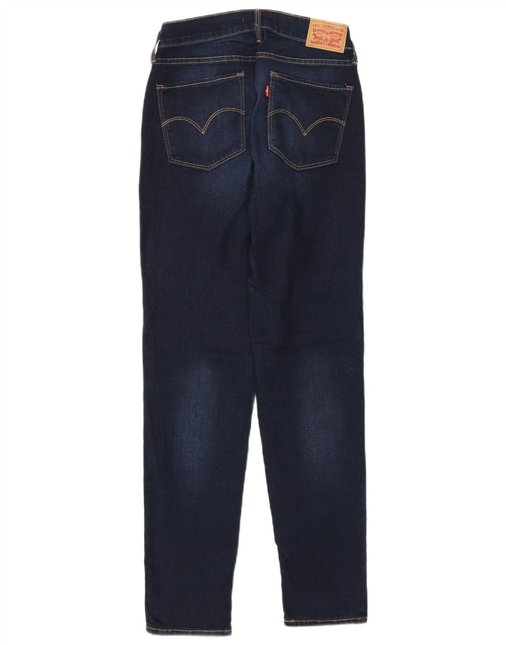 Levi's Damen Curvy Fit Skinny Jeans W29 L29 Blue Cotton Classic