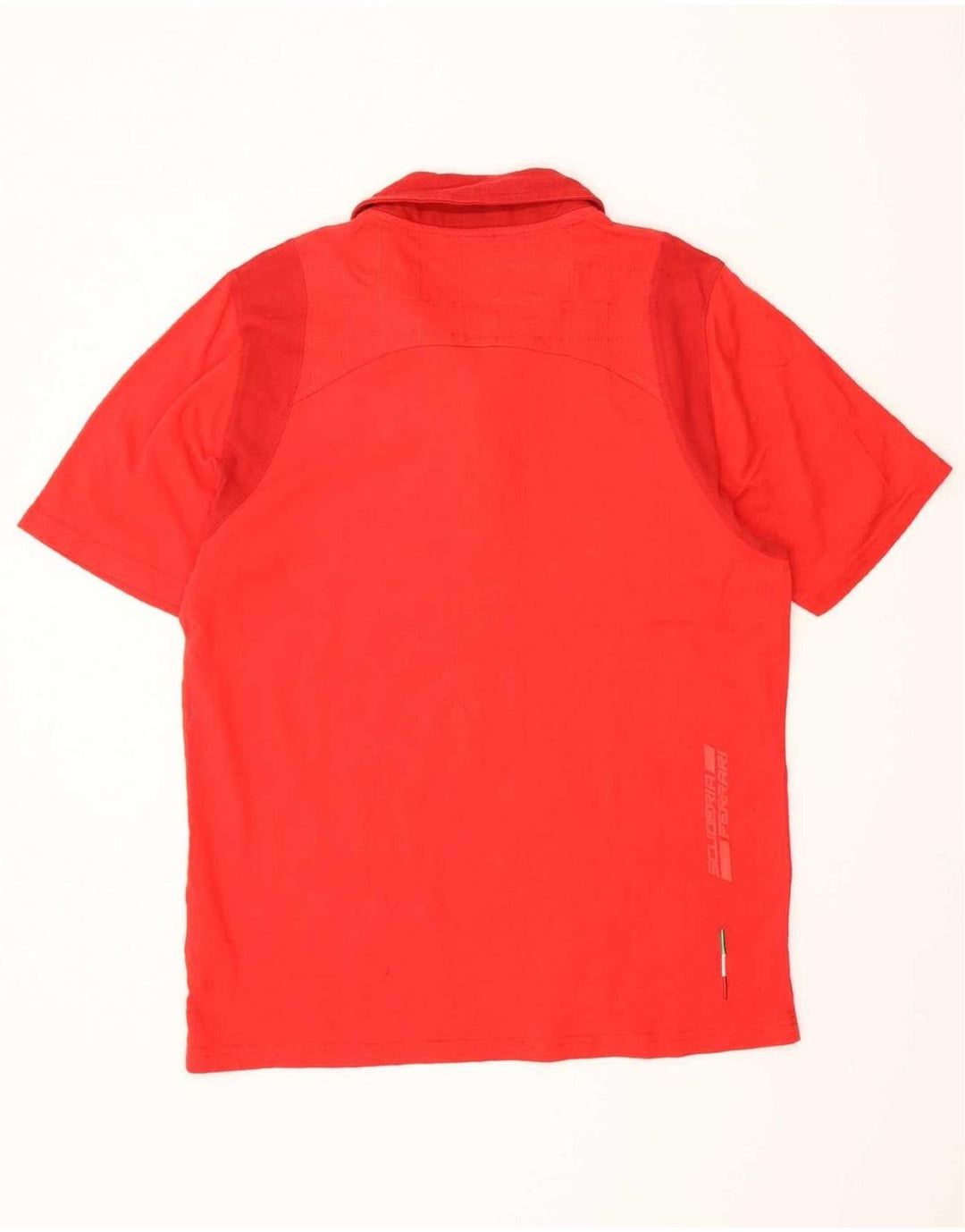 Puma Herren Ferrari Poloshirt, klein, rote Baumwolle