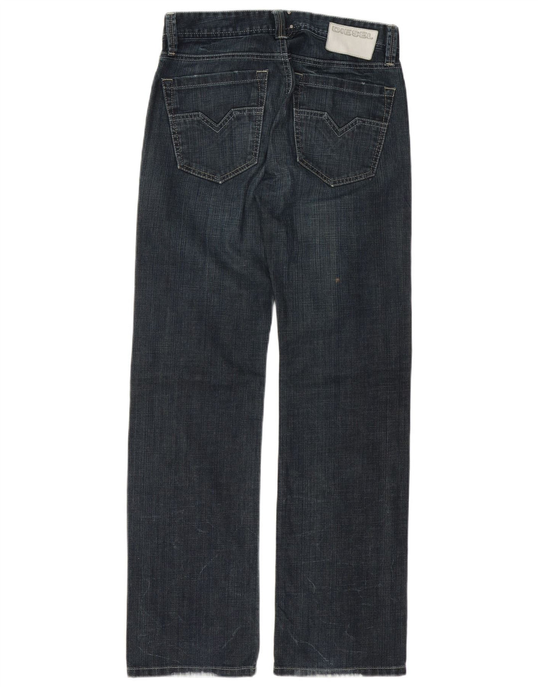 DIESEL Larkee Straight Jeans für Jungen, 13–14 Jahre, W30 L31, marineblaue Baumwolle