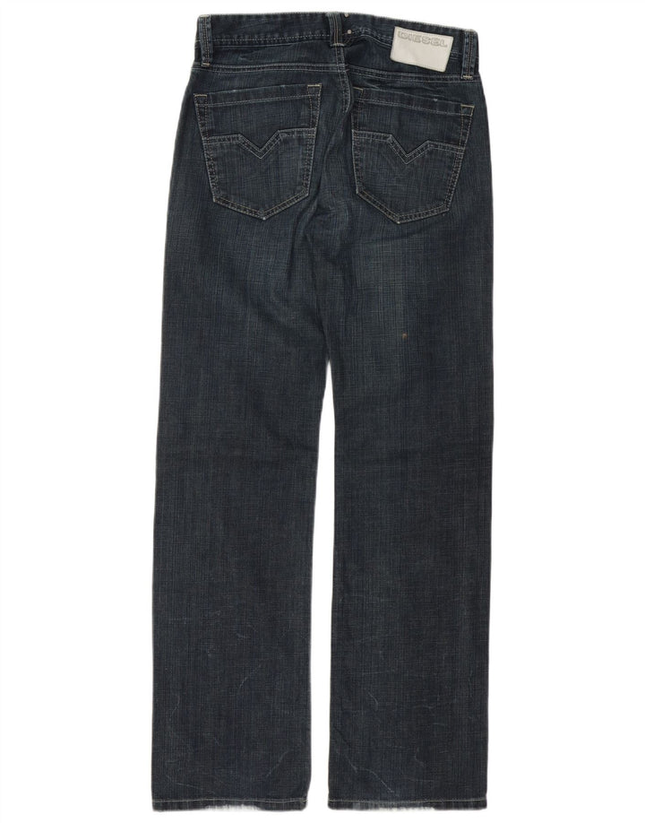 DIESEL Larkee Straight Jeans für Jungen, 13–14 Jahre, W30 L31, marineblaue Baumwolle