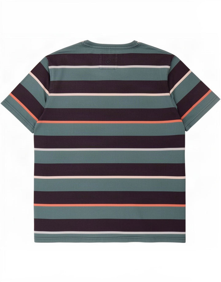 Fat Face Herren T-Shirt Top 2XL blau gestreift aus Baumwolle