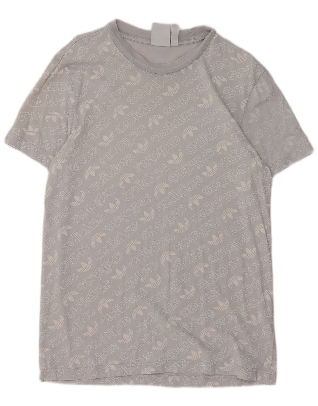 Adidas Herren Grafik T-Shirt Top Große blaue Baumwolle