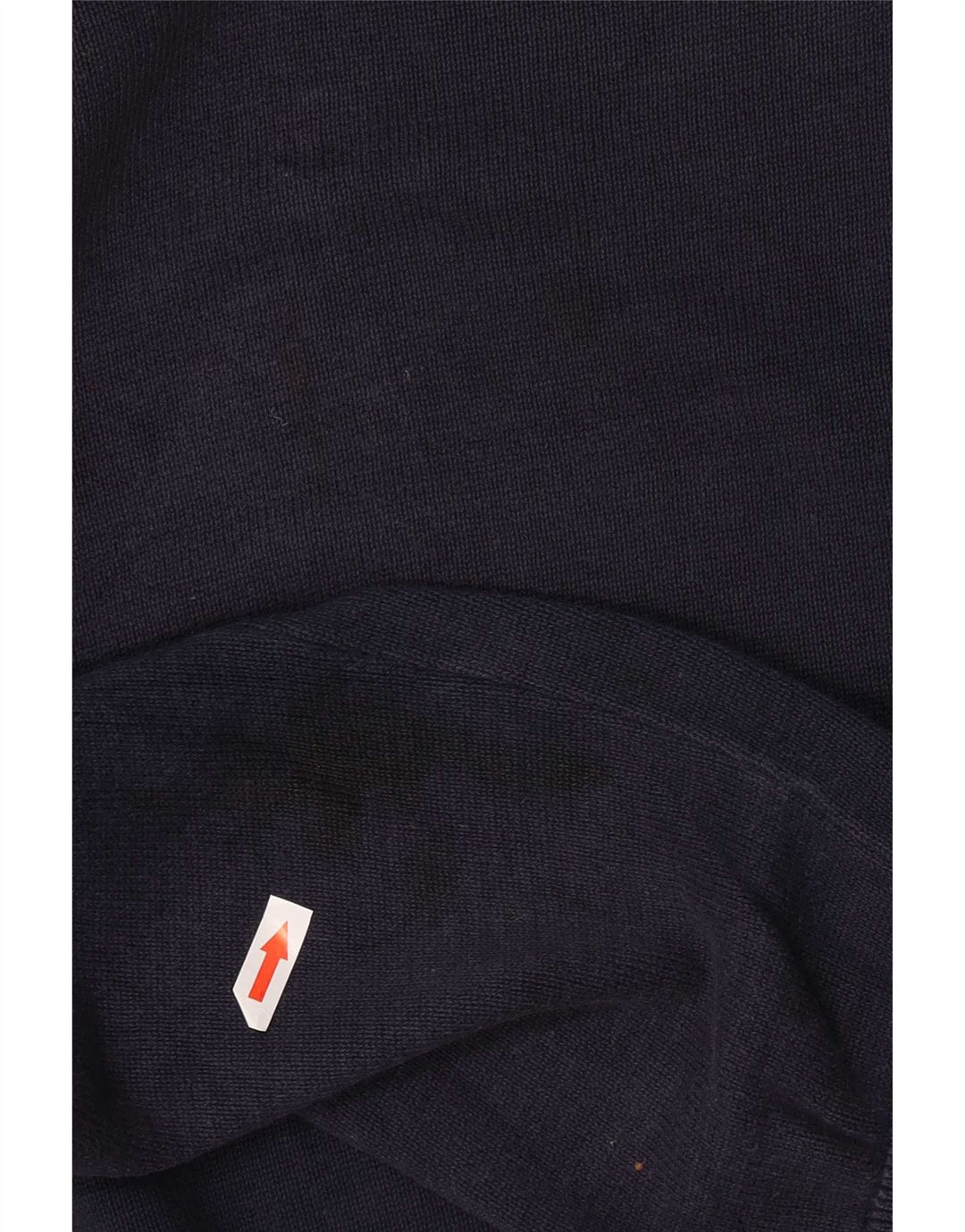 Marks & Spencer Herren-Pullover mit V-Ausschnitt, groß, marineblaue Baumwolle