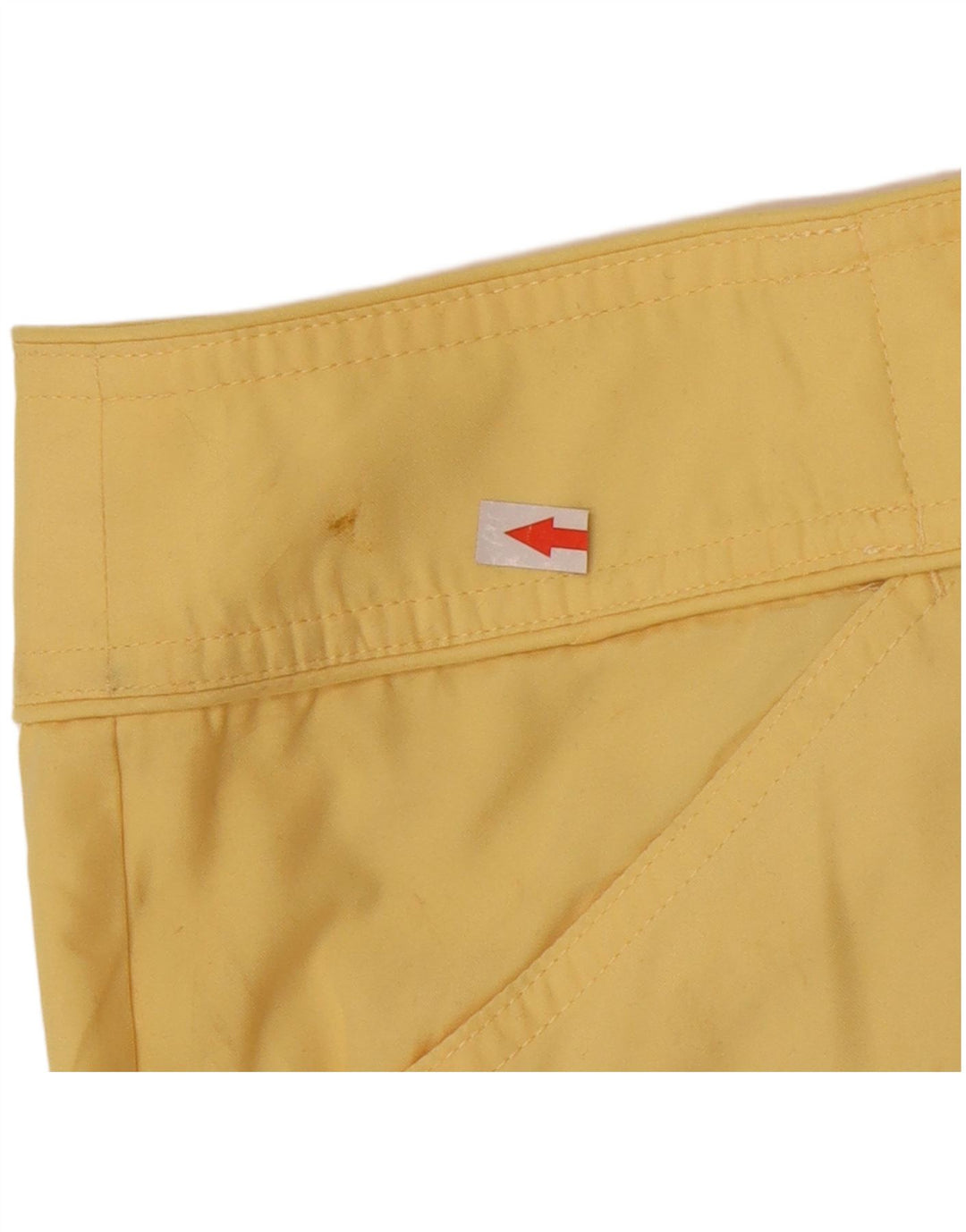 Izod Capri-Cargohose für Damen, US 12, Größe L, W34, L22, Gelb, Polyester