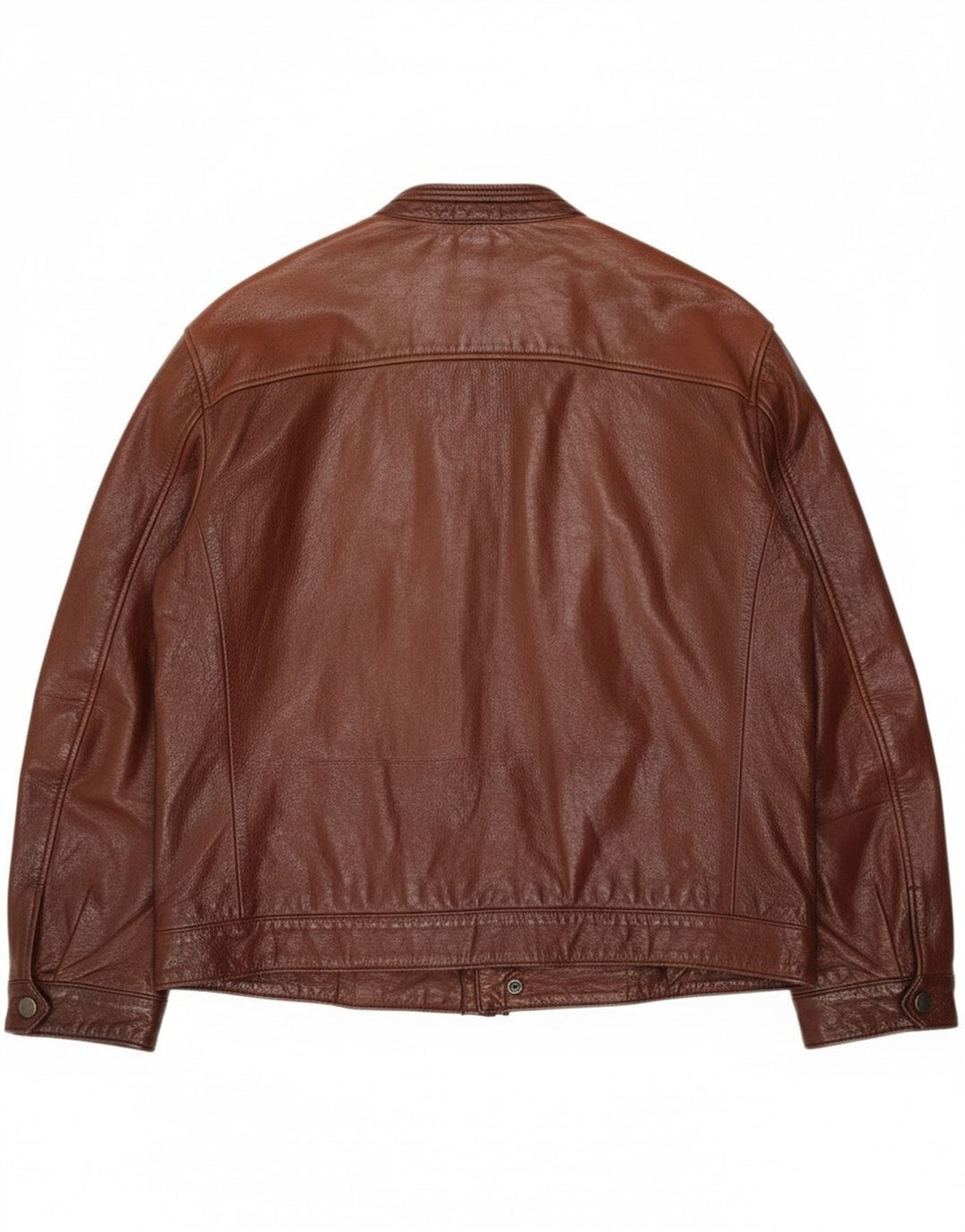 Vintage Herren Lederjacke UK 38 Mittelbraunes Leder