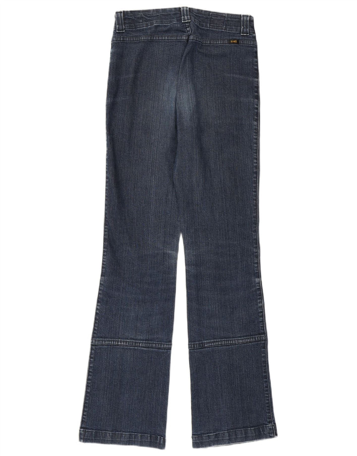 Lee Damen Tilton Bootcut Jeans US 14 Large W28 L30 Marineblaue Baumwolle