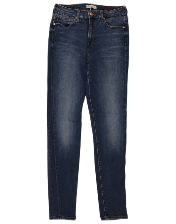 Tommy Hilfiger Damen Como Skinny Jeans W23 L28 Blaue Baumwolle