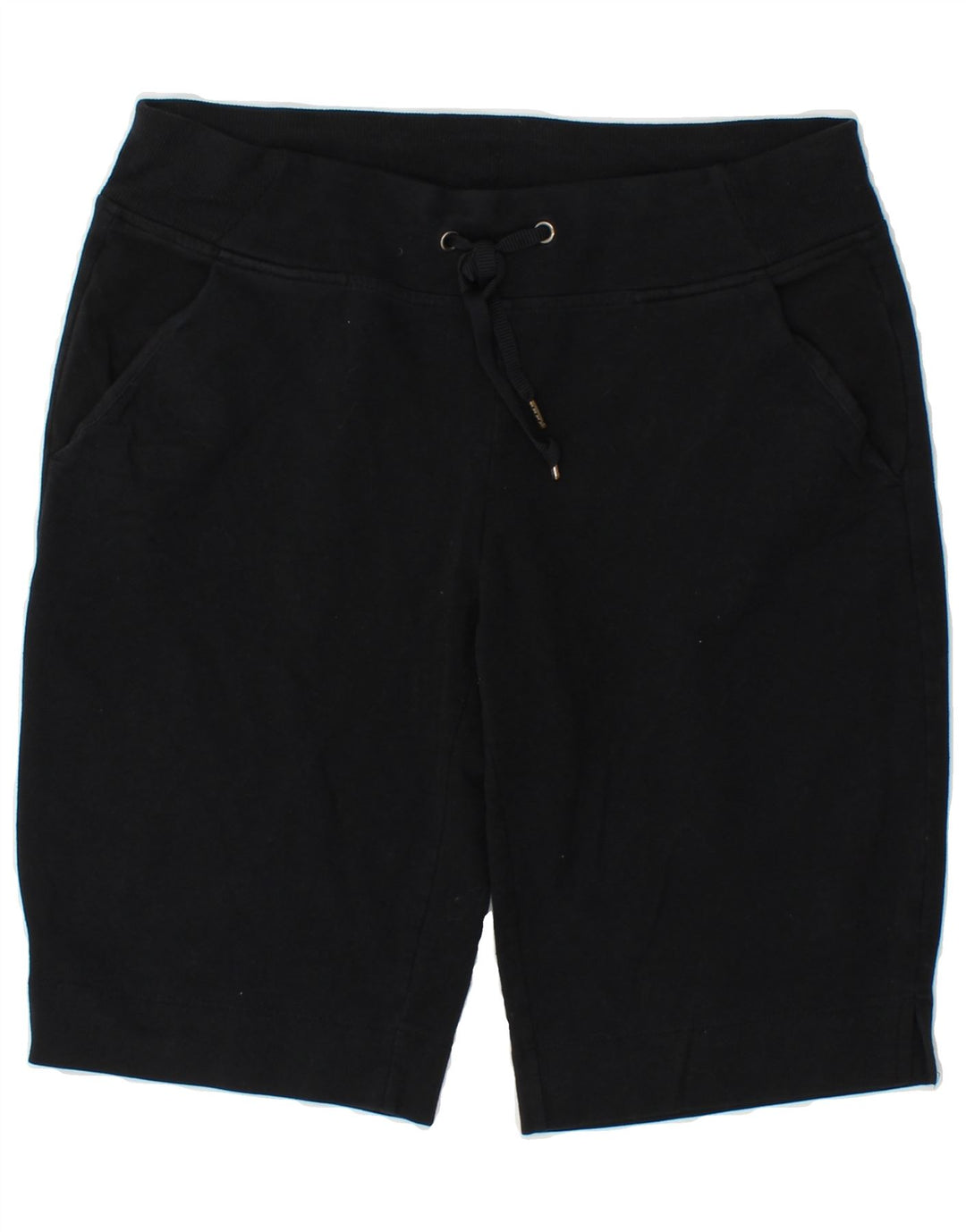 EDDIE BAUER Womens Sport Shorts UK 10 Small  Black Cotton Vintage Eddie Bauer and Second-Hand Eddie Bauer from Messina Hembry 
