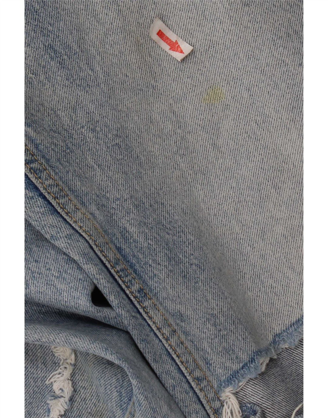 Zara Damen Distressed Tapered Jeans EU 40 Medium W30 L27 Blaue Baumwolle