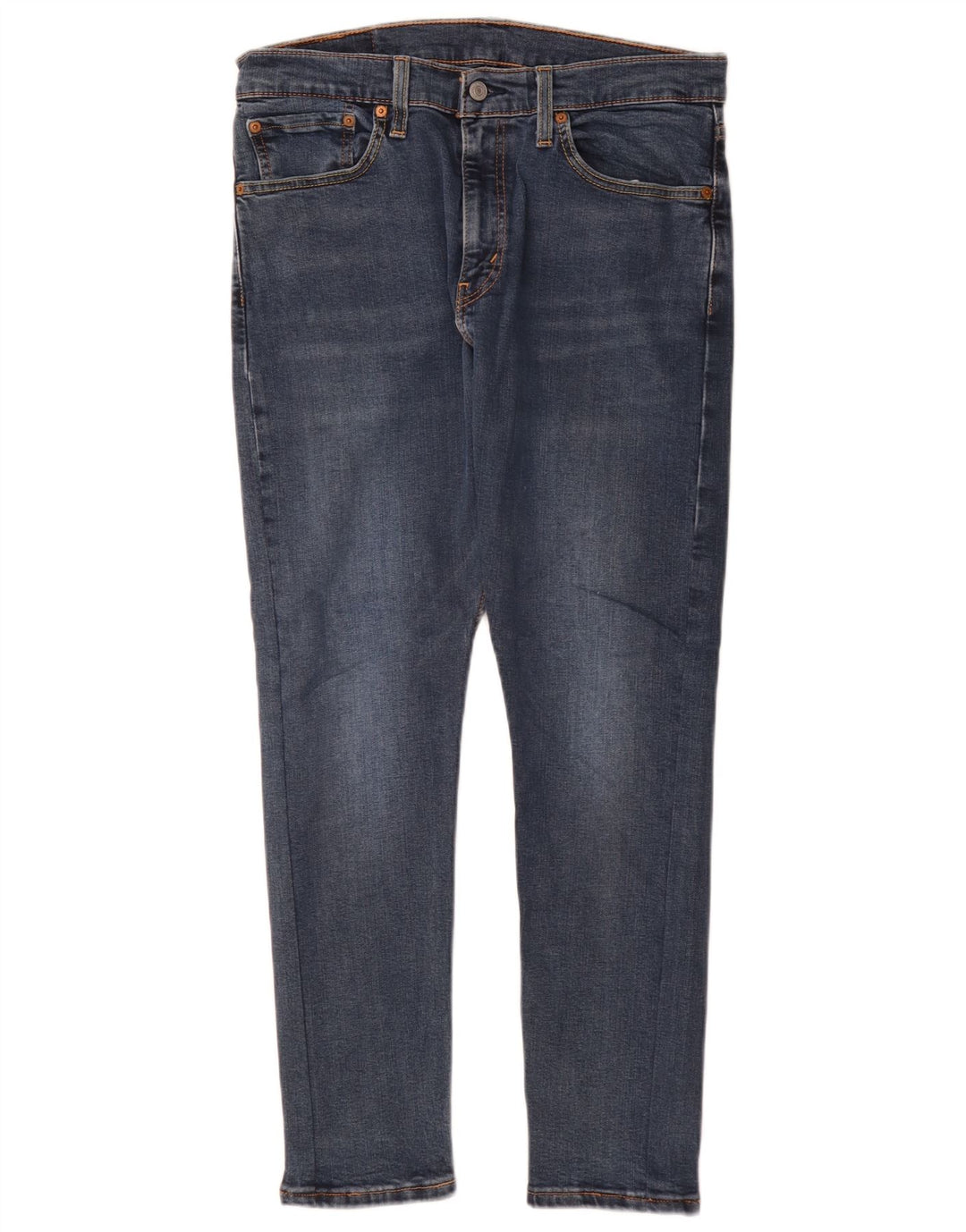 Levi's Damen 512 Slim Tapered Jeans W32 L30 Blaue Baumwolle